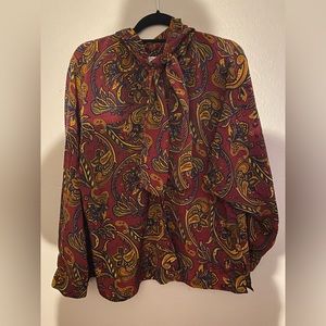 Vintage Leslie Faye Blouse size 22